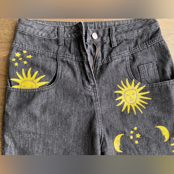 UNIQUE SUN & MOON JEANS - Picture 4 of 6